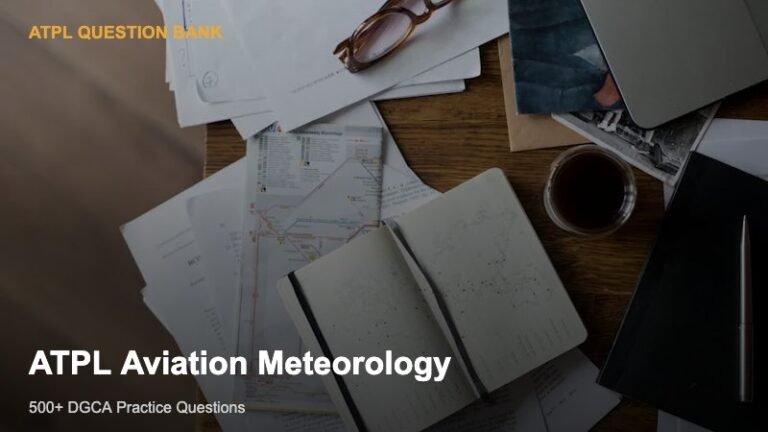 ATPL Aviation Meteorology — Question Bank