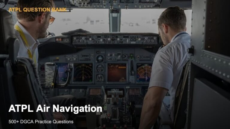 ATPL Air Navigation — Question Bank