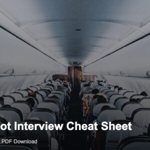 Cadet Pilot Interview Cheat Sheet (PDF)