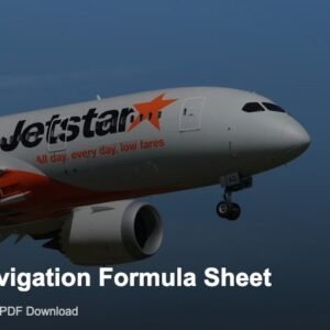 ATPL Navigation Formula Sheet & Quick Reference (PDF)